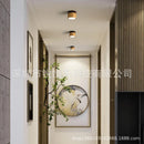 Downlight ouvert monté couleur noyer sans poinçon salon intégré projecteur Led rond couloir lumière