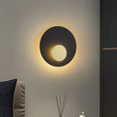 LED-Wandleuchte goldene Mond nordisches Design dekorativ