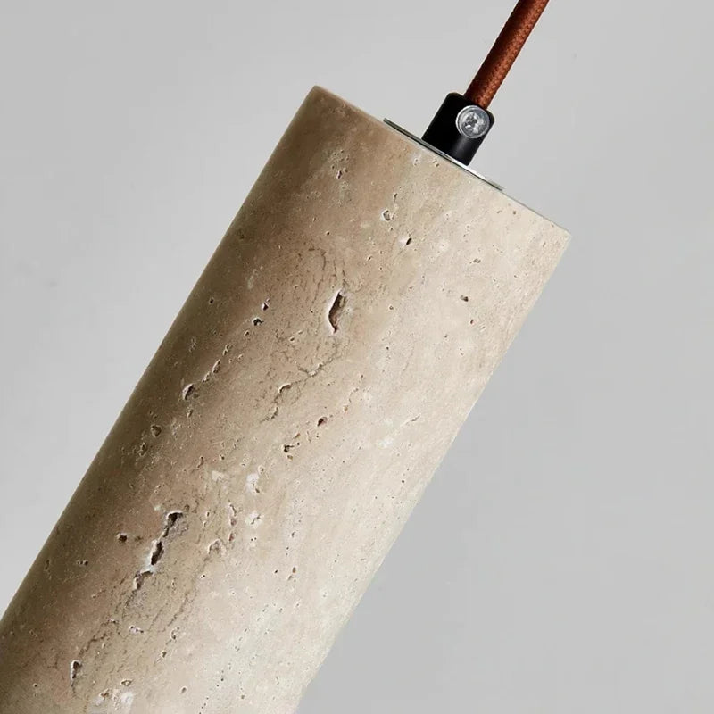suspension en pierre pour petit plafond - vue 5 sur 7