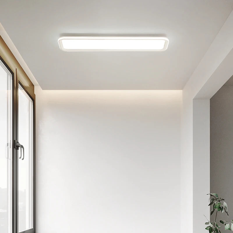 plafonnier moderne simple nordique pour balcon et entrée - vue 7 sur 16