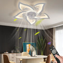 Moderner LED-Deckenventilator mit integrierter Beleuchtung
