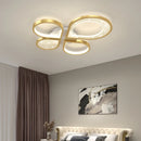 Kreative LED-Deckenleuchte Moderner Nordischer Kronleuchter Goldfarben