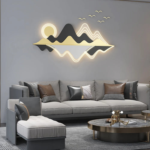 applique murale moderne décorative pour intérieur créatif et élégant - vue 6 sur 10