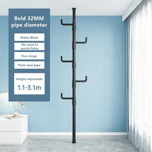 support de rangement vertical pour vêtements à la maison - vue 13 sur 12