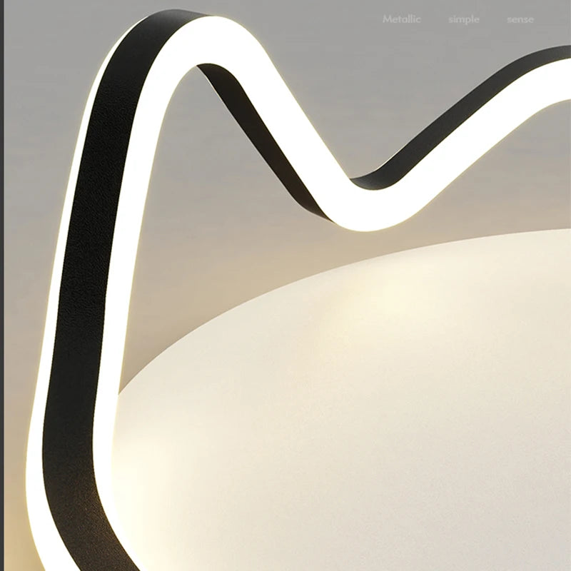 plafond moderne à LEDs lumière pour salon chambre salle à manger étude cuisine plafond éclairage décoration de la maison lampes Lustre - vue 7 sur 18