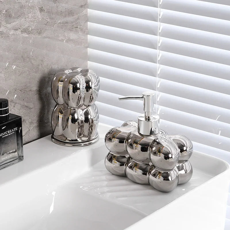 décoration créative pour salle de bain en céramique nuages - vue 7 sur 19