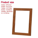 Free customized photo printing and frame, high-end solid wood frame production, customized gift for friends, family photo group