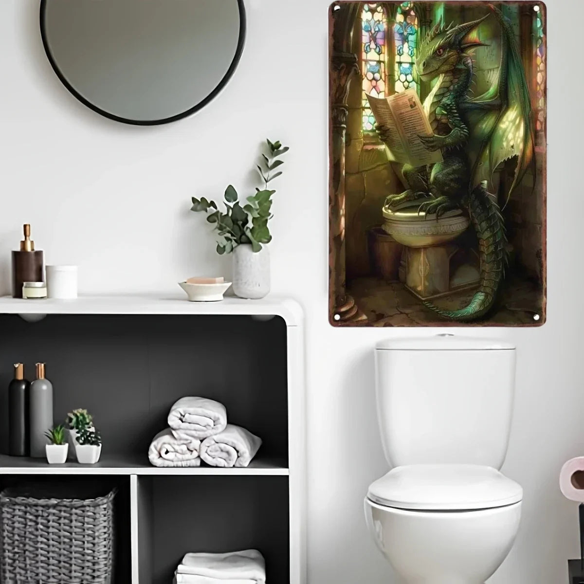 plaque en métal rétro pour décoration murale amusante - vue 5 sur 38
