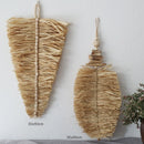 Nordic Style Straw Rattan Wall Decor, Round Rattan Mirror, Decoration Mirror