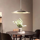 suspension scandi simple design ovni lumière décoration maison argent