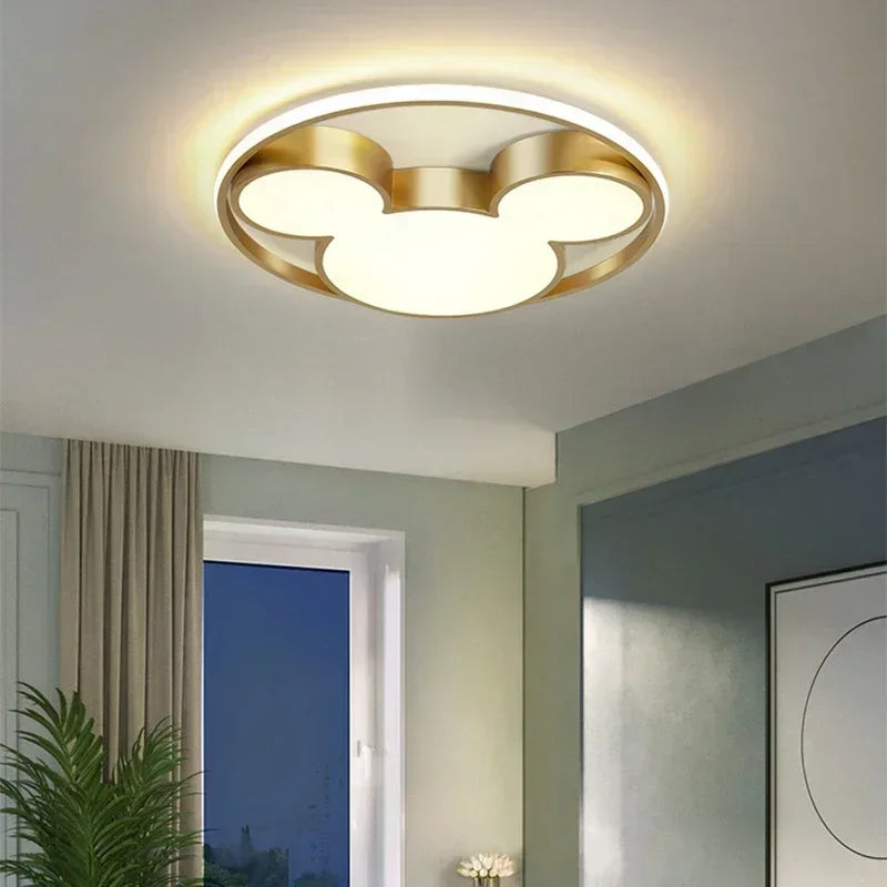 Plafond moderne à LEDs pour chambre d'enfants salon salle à manger étude allée balcon intérieur décor à la maison