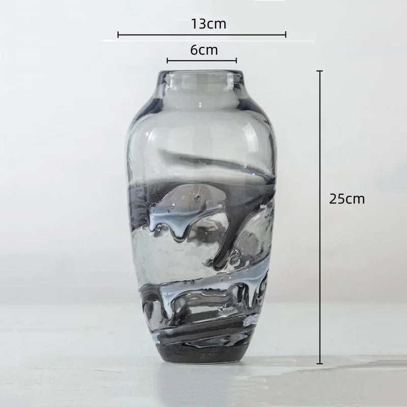 vase en verre pliable pour arrangements floraux et terrariums décoratifs - vue 8 sur 10
