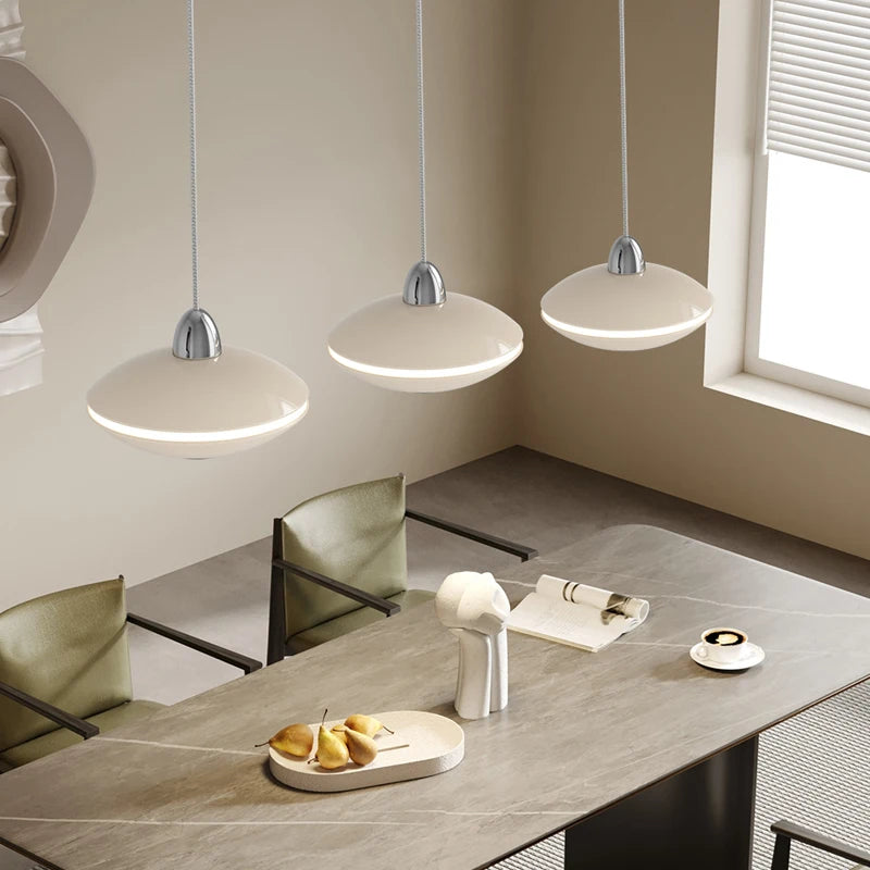 lustre à led design minimaliste réglable pour intérieur moderne - vue 7 sur 11