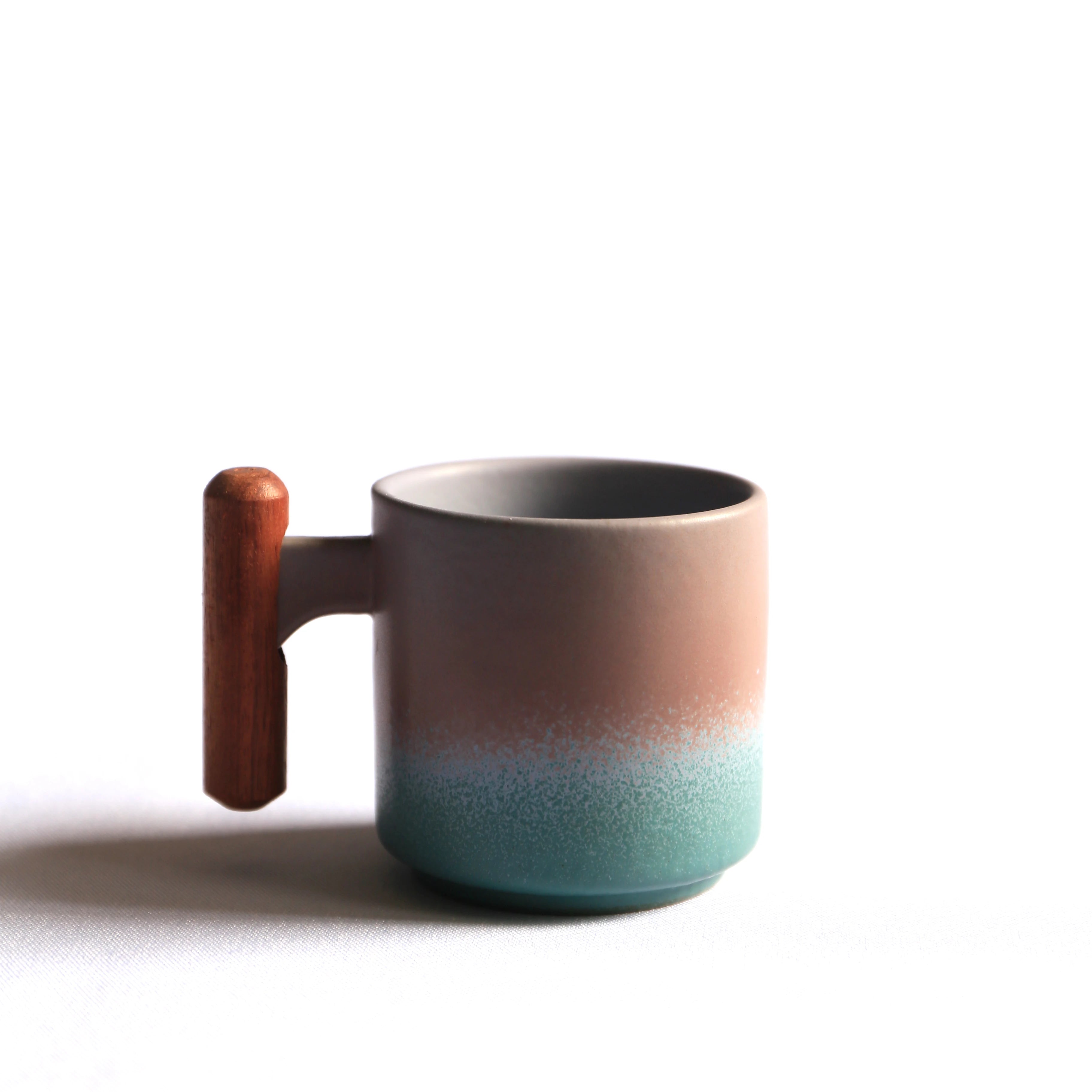 Tasses expresso bois minimaliste style italien 90ml