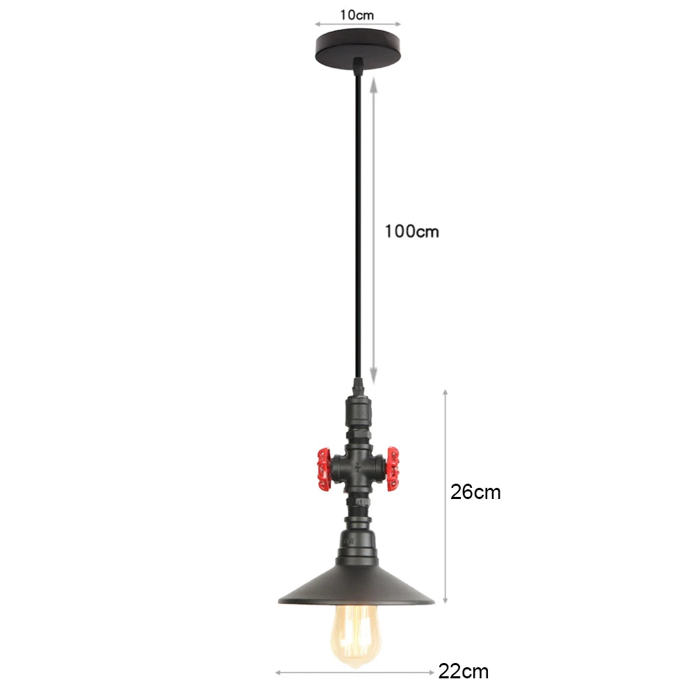 suspension rétro industrielle pour un éclairage vintage élégant - vue 21 sur 25