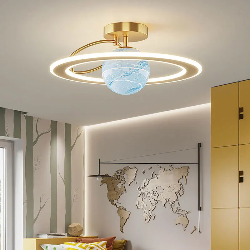 Plafond moderne à LEDs lampe Lustre pour chambre d'enfant salon salle à manger étude décoration de la maison luminaire intérieur Lustre - vue 6 sur 21