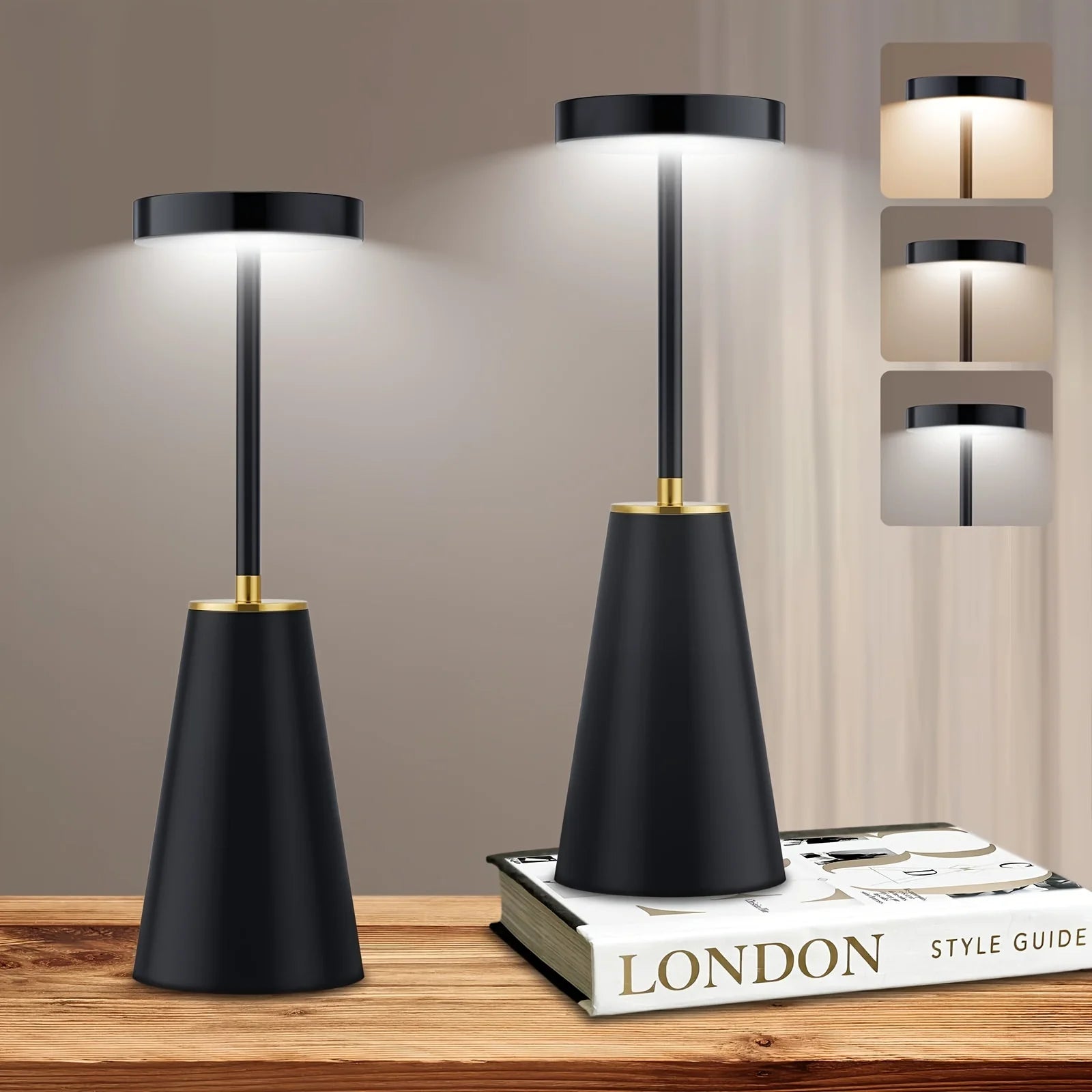 Lampe de Table tactile sans fil - vue 2 sur 8