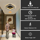 plafonniers led intelligents à capteur de mouvement domestiques