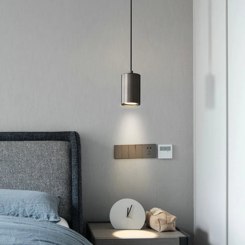 Minimalistischer LED-Kronleuchter aus Eisen für modernes Interieur - vue 4 sur 8