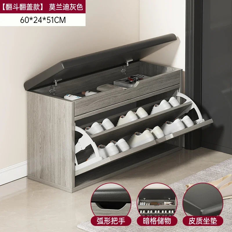 armoires à chaussures modernes de rangement vertical design japonais - vue 11 sur 21