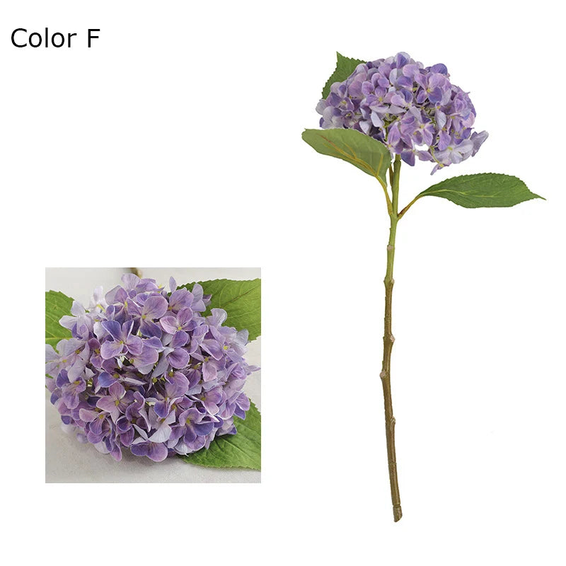 fleur d'hortensia artificielle pour décoration de mariage et fête - vue 13 sur 13