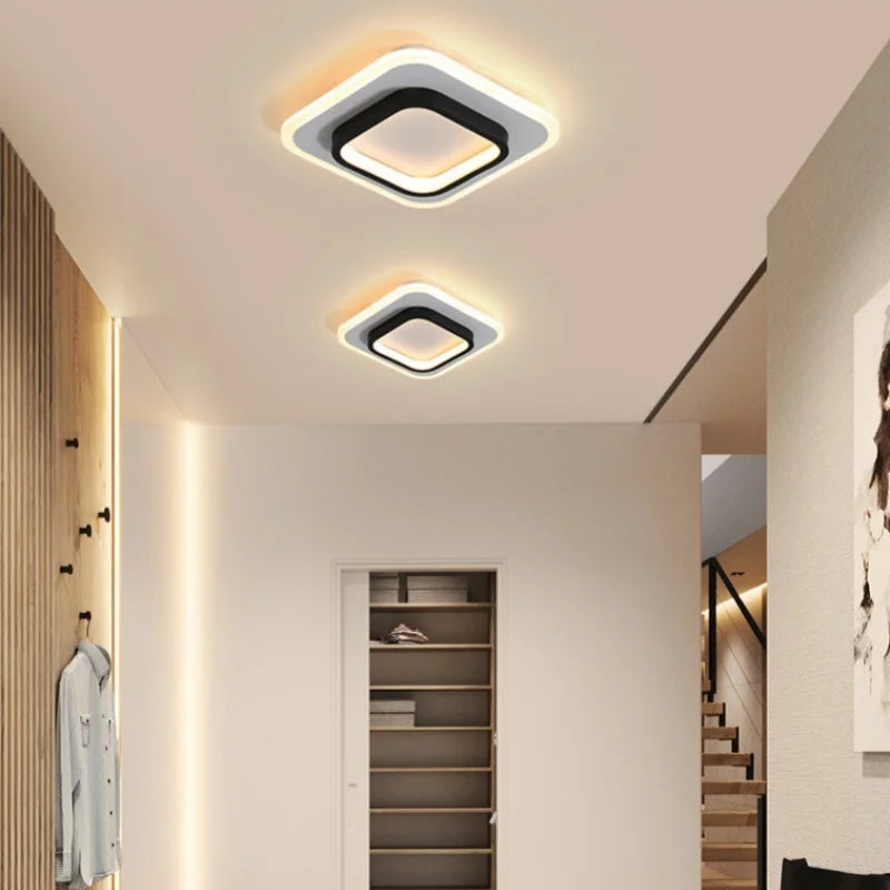 plafonnier led moderne design nordique éclairage créatif unique - vue 5 sur 8