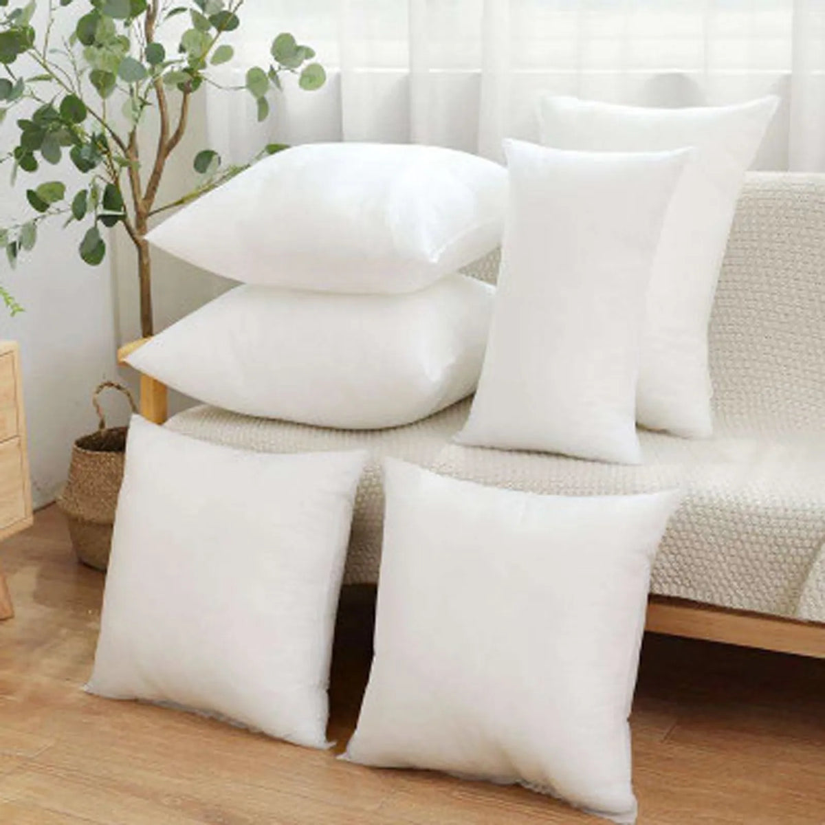 1/3pcs Headboard cushion core non-woven cloth with woolen cloth, Three Size Of Soft Pillow Inserts, Comfortable Home Bedding