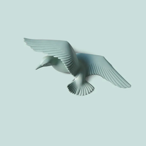 décoration murale créative en forme de mouette décoratif - vue 9 sur 36