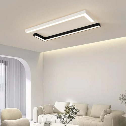 Moderner minimalistischer Deckenleuchte für ein elegantes kreatives Interieur