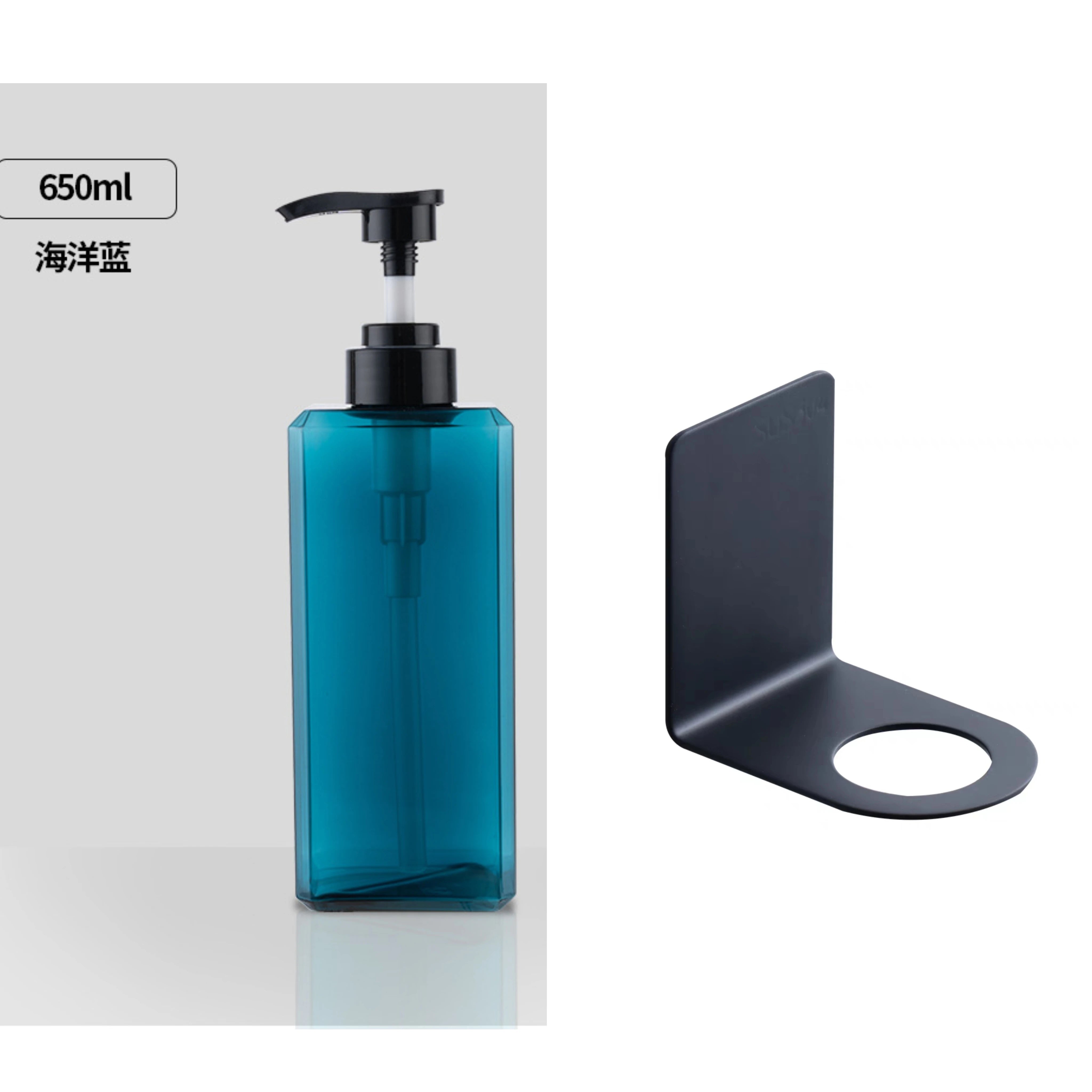 distributeur de savon liquide mural pour désinfectant et gel douche - vue 12 sur 15
