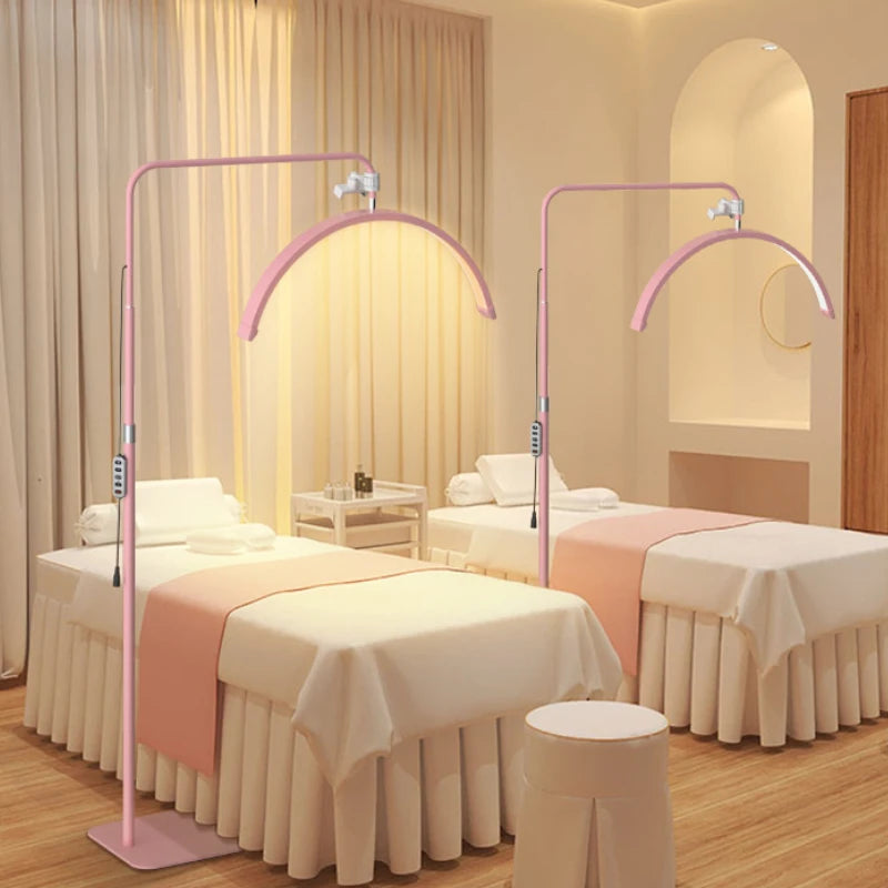 lampe led demi-lune pour soins des yeux et beauté rotative en forme de u - vue 10 sur 9