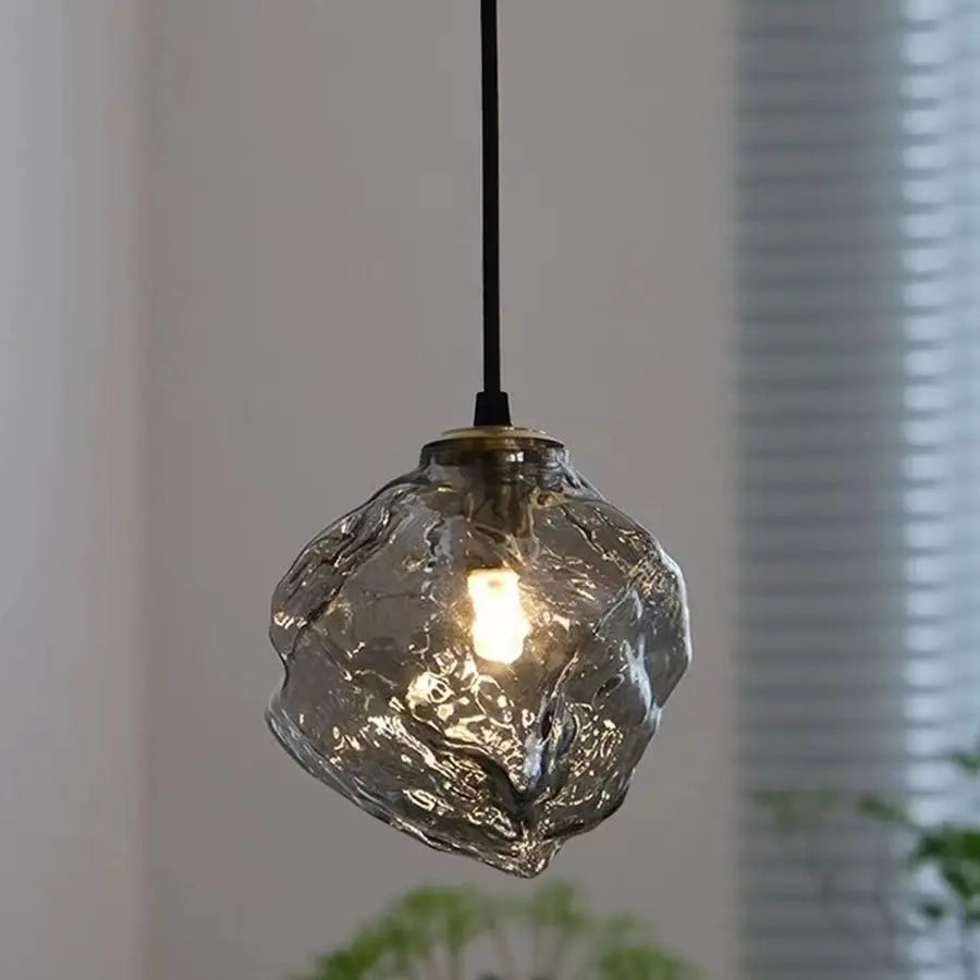 Kronleuchter aus Rauchglas – Moderne Beleuchtung für Küche und Bar - vue 2 sur 9