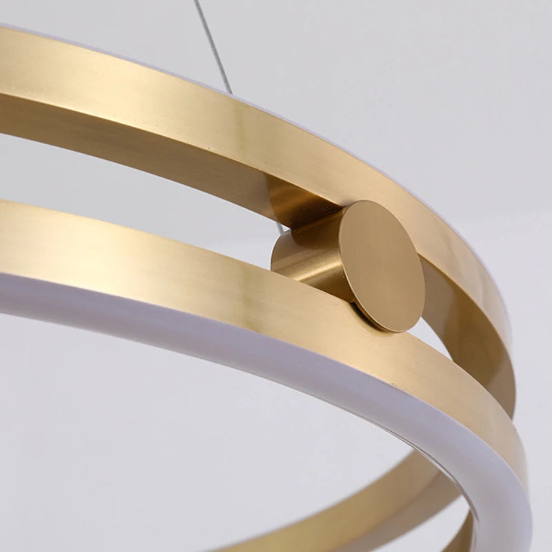 lustre circulaire moderne pour décoration intérieure créative et élégante - vue 6 sur 15