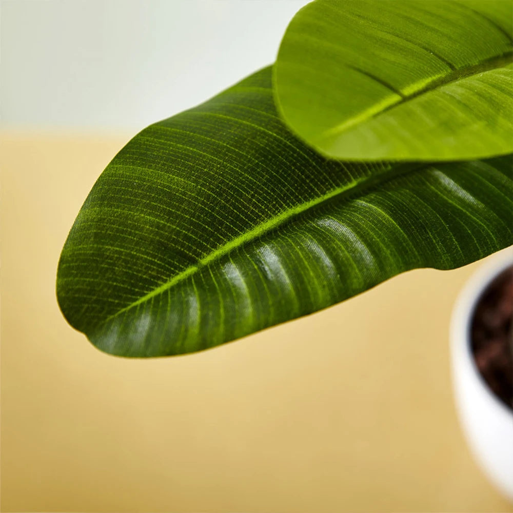 palmier tropical artificiel en pot pour décoration intérieure et extérieure - vue 6 sur 9
