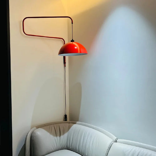 Nordische Pendelleuchte mit verstellbarem langem Arm - vue 6 sur 8