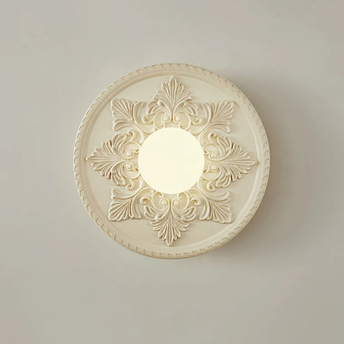 applique murale sculptée française éclairage de décoration classique
