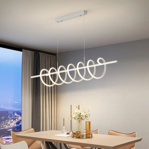 lustre moderne en led pour un éclairage élégant intérieur - vue 2 sur 18