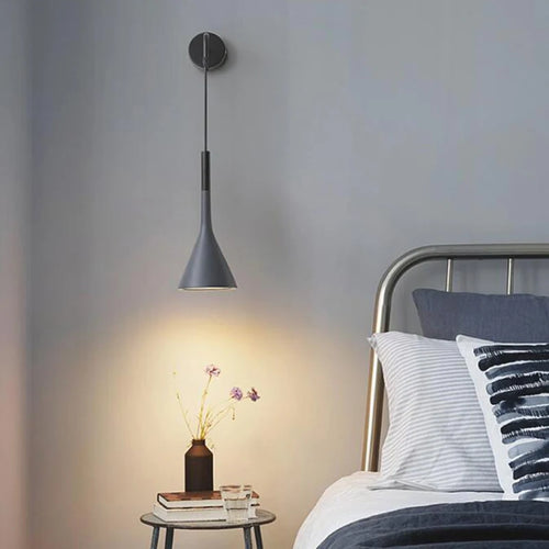 Applique murale LED E27 au design nordique moderne