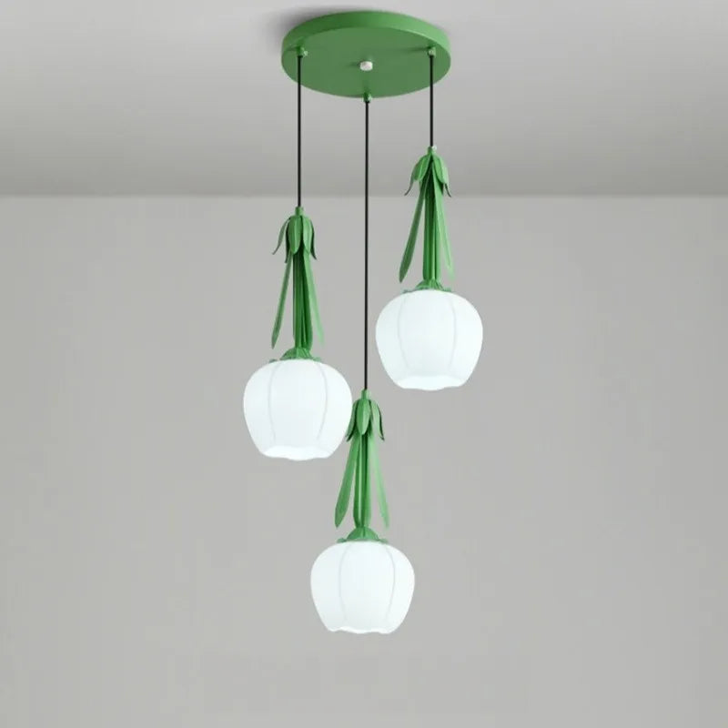 lustre en verre art déco pour maison et bar - vue 3 sur 11