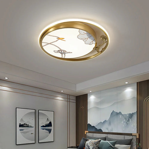 plafonnier led multicolore en émail pour intérieur moderne - vue 2 sur 16