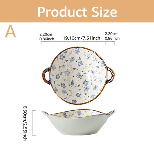bols à riz japonais en porcelaine motif floral