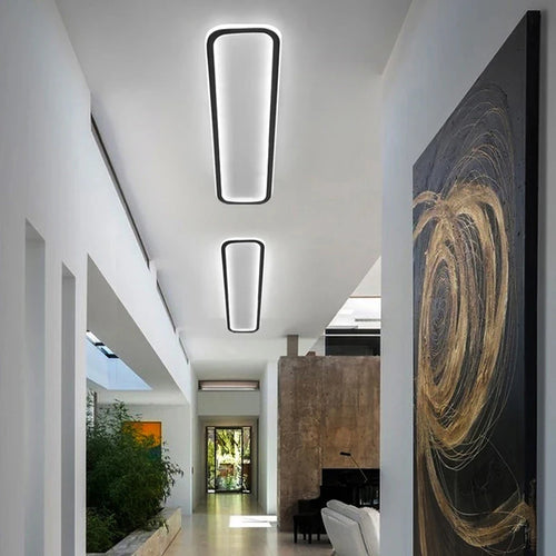 Moderner LED-Kronleuchter mit Fernbedienung und variabler Lichtfarbe - vue 5 sur 11