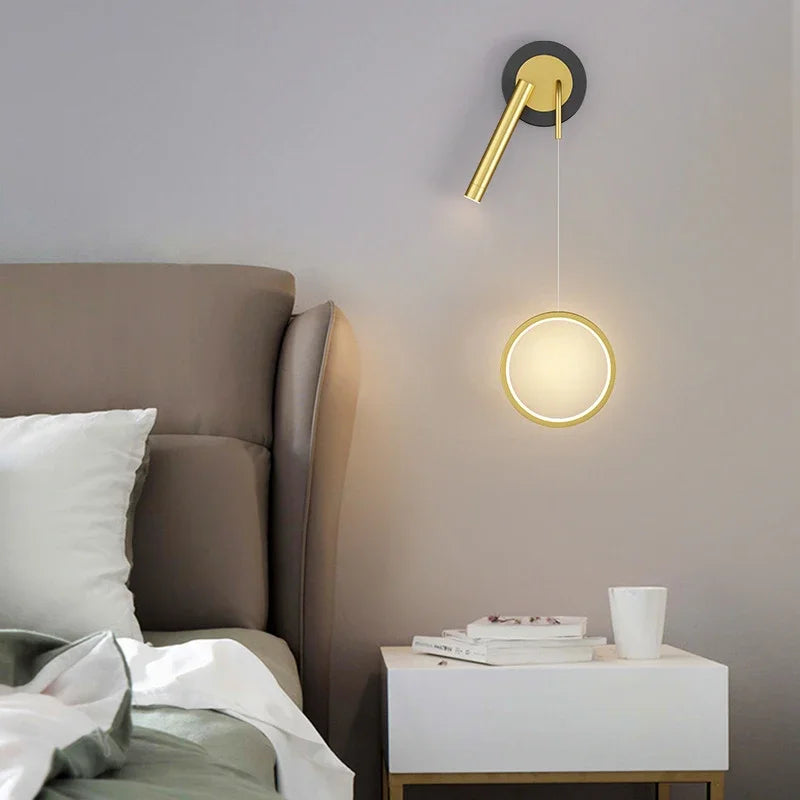 appliques murales led modernes à double tête pour décoration intérieure - vue 2 sur 14