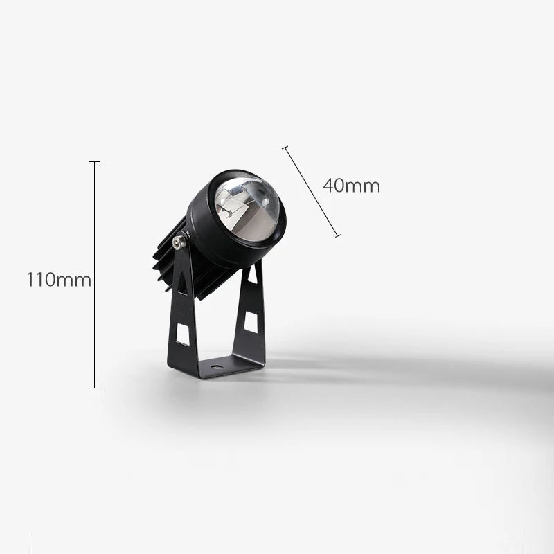 spots muraux led extérieurs étanches pour éclairage décoratif - vue 9 sur 17