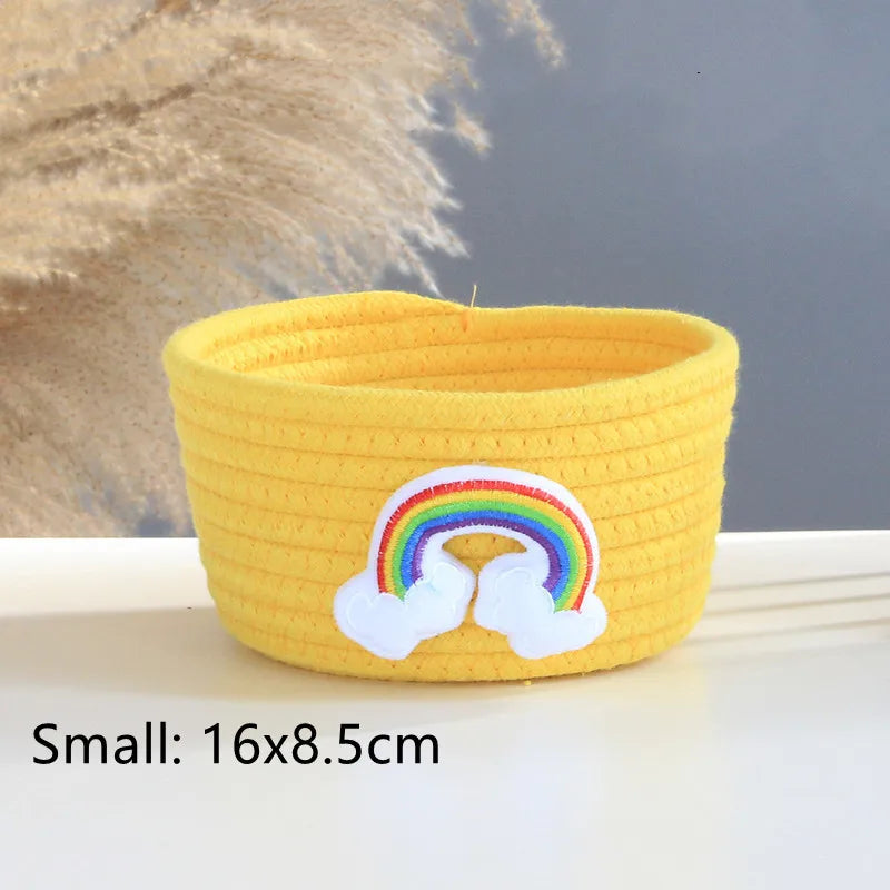 panier de rangement tissé animaux pour jouets et divers objets - vue 21 sur 21