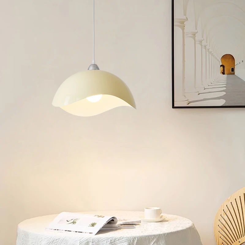 lustre led simple pour décoration intérieure nordique élégante