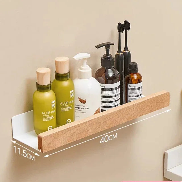 etagère murale de rangement pour salle de bain - vue 10 sur 14
