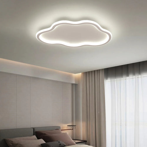 Moderne LED-Deckenleuchte in Wolkenform für Kinderzimmer-Dekoration - vue 2 sur 8
