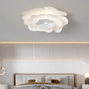 plafonnier led moderne nordique avec motif fleur pour maison