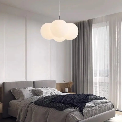 Kronleuchter aus Glas für moderne dekorative Innenbeleuchtung - vue 3 sur 7
